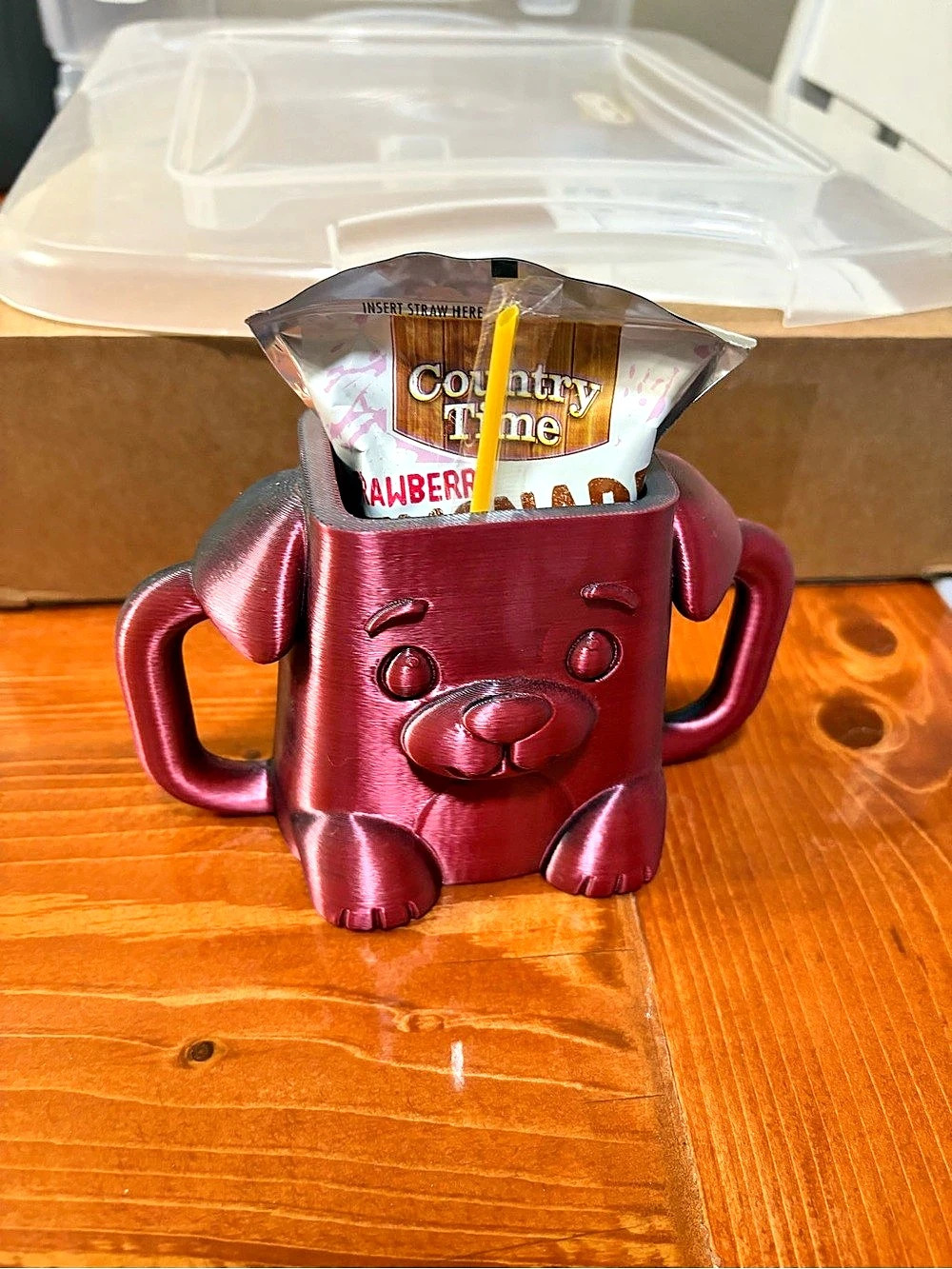 3D Puppy Juice Holder